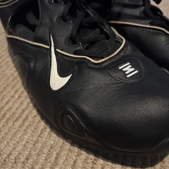 Nike Vince Carter Air FLIGHT SHOX TRAINERS US13 Black White
